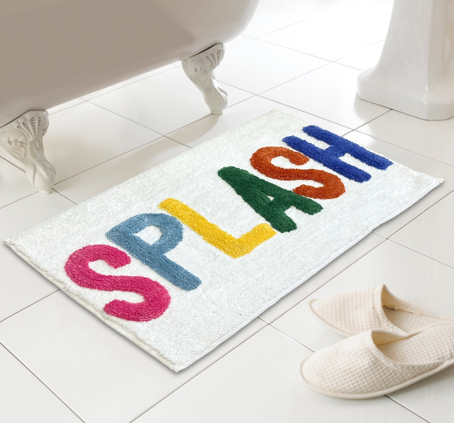 Splash Bath Mat - Multi-Coloured