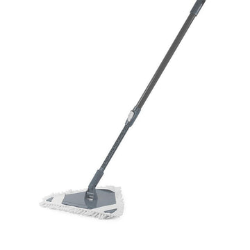 Ourhouse Telescopic Handle Microfibre Triangular Mop