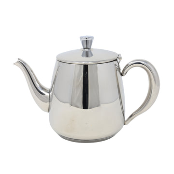 Steelex 24oz Mirror Polished Silver Stainless Steel Stovetop Kettle
