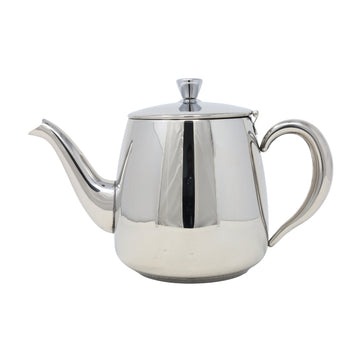 Steelex 48oz Mirror Polished Silver Stainless Steel Stovetop Kettle