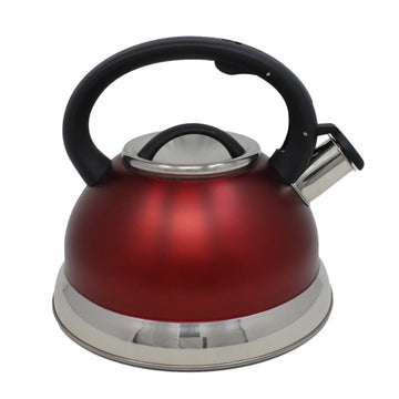 Red Steelex Whistling Kettle 2.7lt