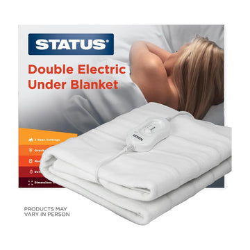 60W STATUS Double Size Electric Heated Under Blanket