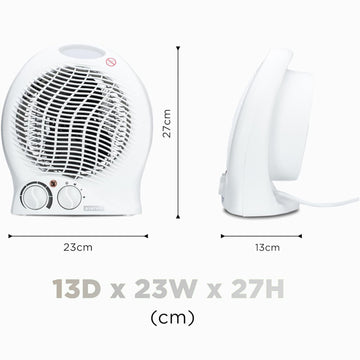 2000W Status Portable Instant Heat Upright Fan Heater