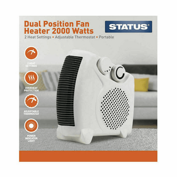 2000W Status Portable Instant Heat Fan Heater