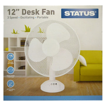12 Inch 35W Essential Desk Fan