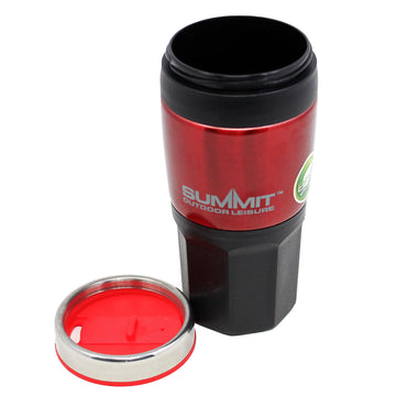 Summit Red 400ml Insulated Mug