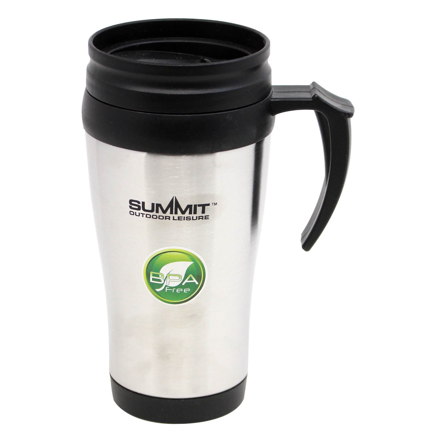 Summit 400ml Silver Leak Proof Commuters Mug