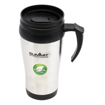 Summit 400ml Silver Leak Proof Commuters Mug