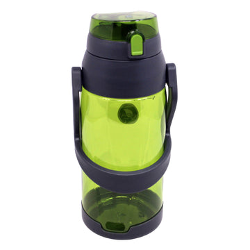 Summit 2L Transparent Green Water Bottle