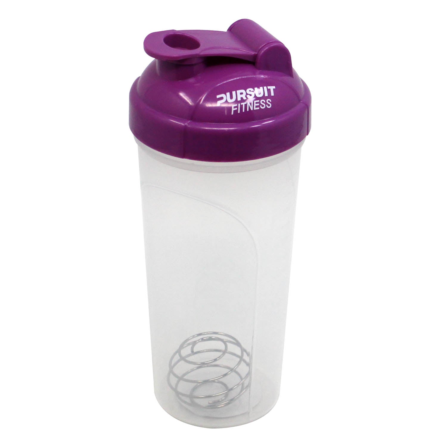 Pursuit Fitness 700ml Purple Protein Shaker Bottle