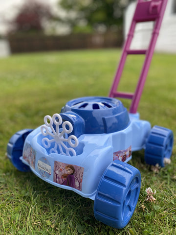 Disney Frozen Control Motorized Bubble Mower Toy Outdoor