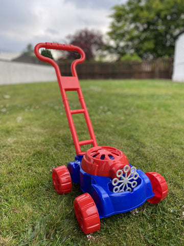 Marvel Spiderman Control Motorized Bubble Mower Toy Outdoor