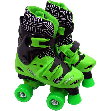 Elektra Strap and Buckle Quad Boot Roller Kids Skates