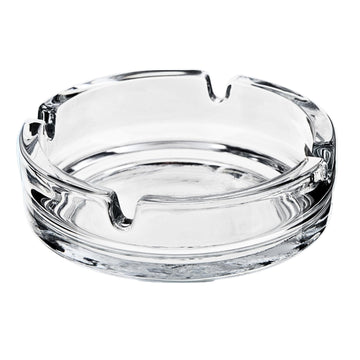 Sozali Clear Round Glass Ashtray