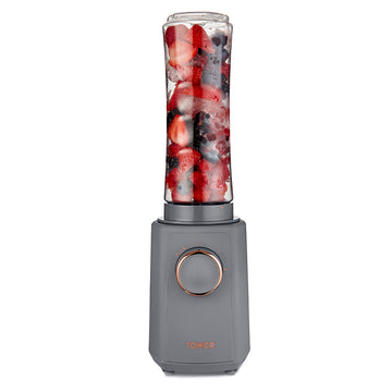 300W Personal 2 Speed Smoothie Blender Grey and Rose Gold