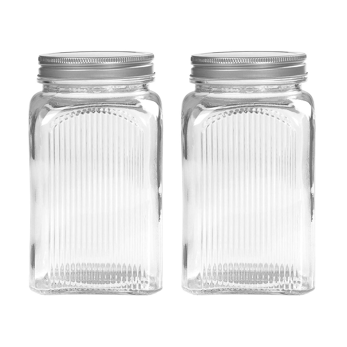 2Pcs Tala 1250ml Food Glass Storage Container