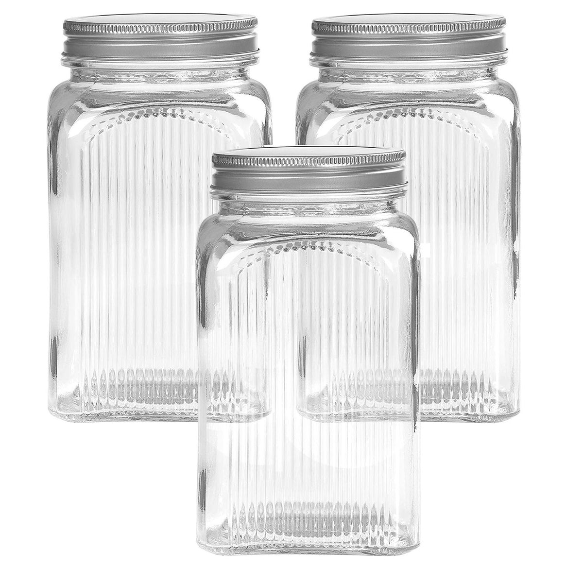 3Pcs Tala 1250ml Food Glass Storage Container