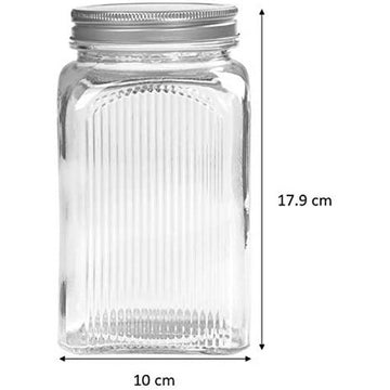 2Pcs Tala 1250ml Food Glass Storage Container