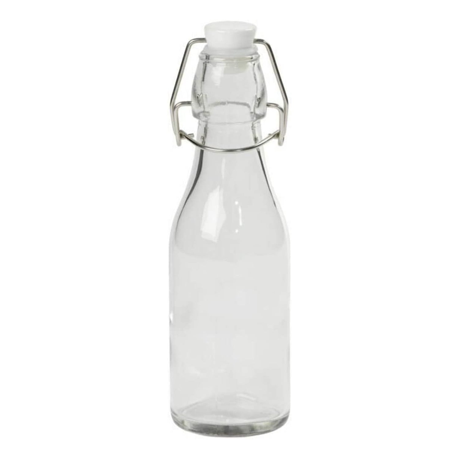270ml Transparent Glass Storage Bottle with Airtight Lid