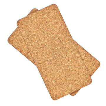 2Pcs 40cm Tala Rectangle Trivet Cork Hot Pot Stands
