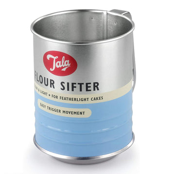 2Pcs Tala Retro 1950's Traditional Flour Tin Sifters