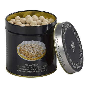 Tala Indigo Ivory 700g Ceramic Baking Beans in Gift Tin