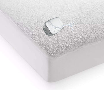 Waterproof Terry Towel Double Bed Mattress Protector
