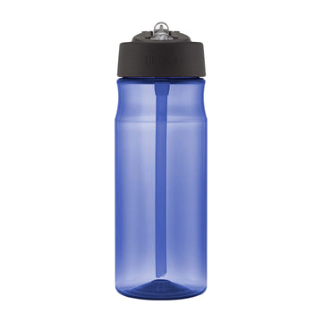 530ml Blue Thermos Hydration Bottle With Straw
