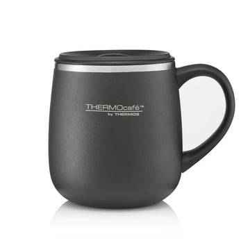 280ML Thermos Thermocafe Slate Black Vacuum Mug