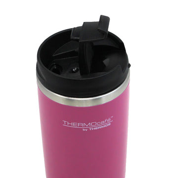 Thermos 350ml Thermocafe Pink Travel Flip Tumbler