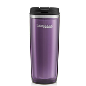 Thermos 350ml Thermocafe Purple Vacuum Flask