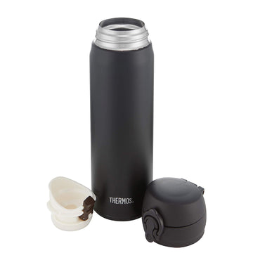 470ml Matt Black Thermos Super Light Direct Drink Flask