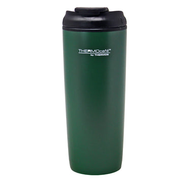 435ml Thermos ThermoCafe Matte Green Vacuum Flask