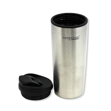 Thermos 435ml Thermocafe Silver Vacuum Mug