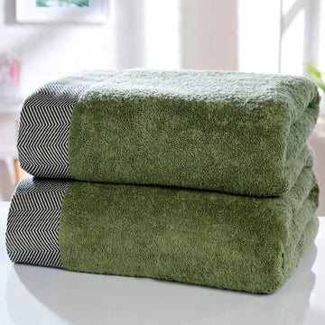 Tidal Hand Towel 100% Cotton 550GSM - Sage Green