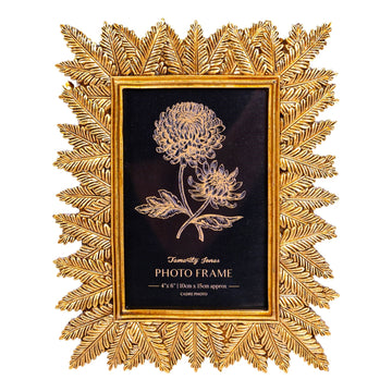 4x6 Gold Leaf Picture Frame