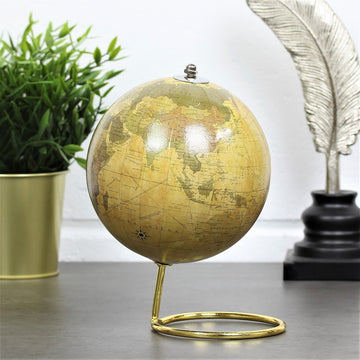 Travel Gold Globe On Base