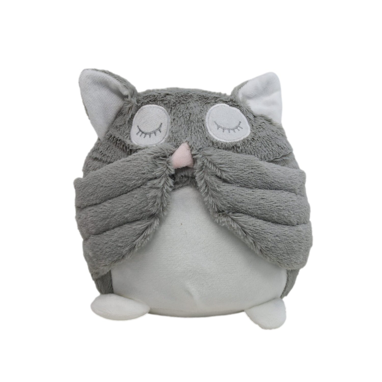 Grey Owl Fabric Door Stop