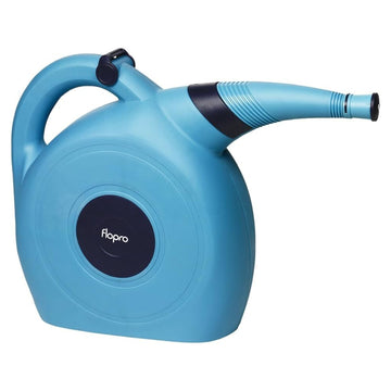 Flopro 10m Hose Reel Blue Plastic Watering Can