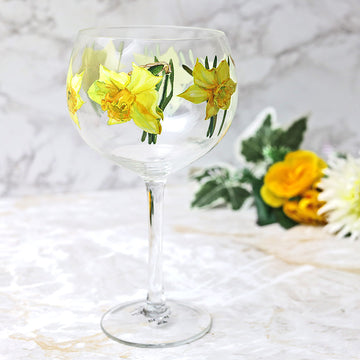 Yellow Daffodil Cocktail Gin Glass