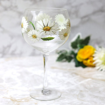 White Daisies Cocktail Gin Glass