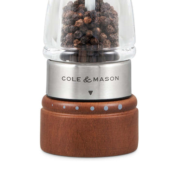 Cole & Mason 18cm Acrylic Pepper Mill