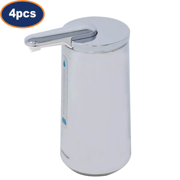 4Pcs Simplehuman Automatic Foam Soap Dispenser Silver Stainless Steel