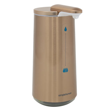 Simplehuman Automatic Hand Motion Foam Soap Dispenser Rose Gold Stainless Steel