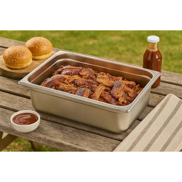 1/2 x 10cm Stainless Steel Gastronorm Pan