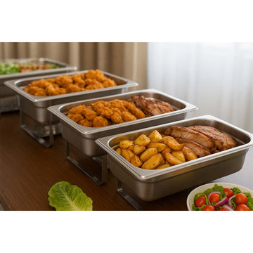 1/2 x 15cm Stainless Steel Gastronorm Pan