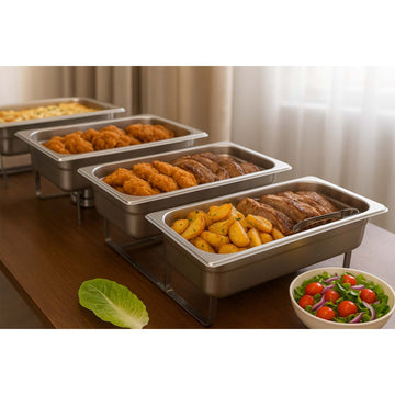 1/3 x 6.5cm Stainless Steel Gastronorm Pan