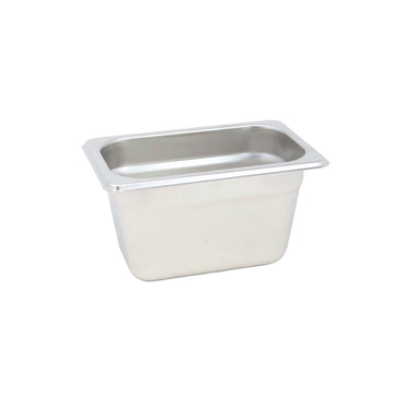 1/9 x 10cm Stainless Steel Gastronorm Pan