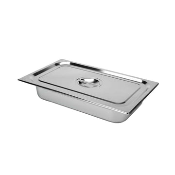Stainless Steel Handled Lid For Gastronorm 1/2 Pans