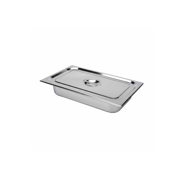 Stainless Steel Handled Lid For Gastronorm 1/3 Pans
